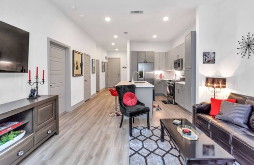 Greenway Plaza-Upper Kirby Apartment | BRAND NEW "PARIS" Themed Luxury apt in River Oaks