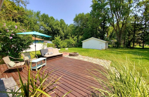 Saint Joseph House | Breezy Pad, Close to the Lake, with Hot Tub