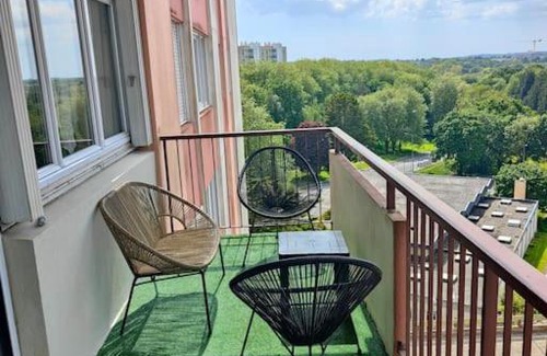 Bellevue Apartment | Brest Bellevue, jolie appartement avec balcon