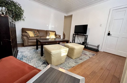 Hoboken Apartment | Brick 2BR Flat w/Private Patio, Minutes to NYC!