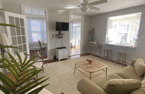 Village Green House | Bright and cheerful! Windows surround this historic Cape May retreat!