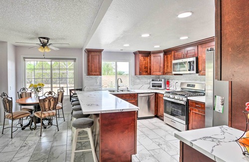 Corona House | Bright California Home w/ Patio < 1 Mi to Hiking!