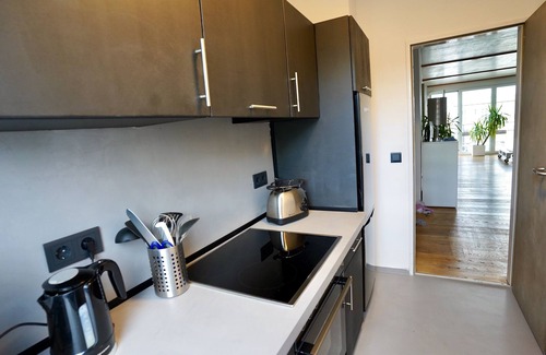 Mitte Apartment | bright designer apartment with large balcony, next to Mauerpark & Berlin Wall