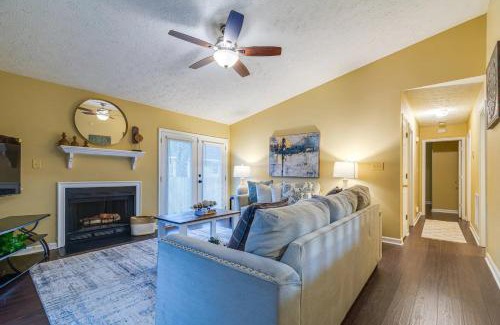 Fayetteville House | Bright Fayetteville Vacation Home with Fireplace!