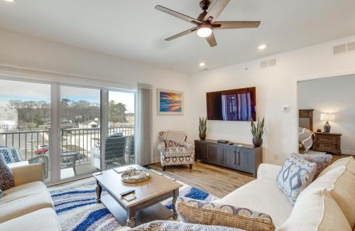 Rehoboth Beach Apartment | Bright Lewes Condo with Balcony, 7 Mi to Beach!