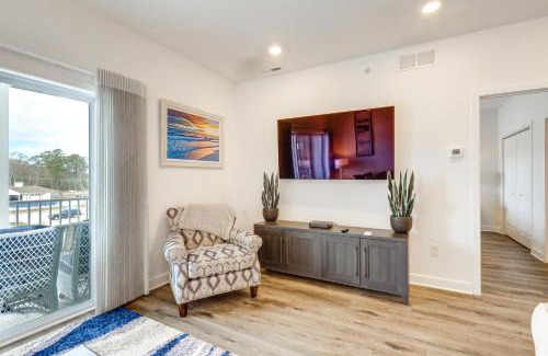 Rehoboth Beach Apartment | Bright Lewes Condo with Balcony, 7 Mi to Beach!