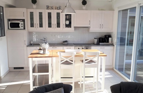 Agon-Coutainville House | BRIGHT & SPACIOUS 4* HOUSE WITH ENCLOSED GARDEN 300 M FROM THE SEA ON FOOT
