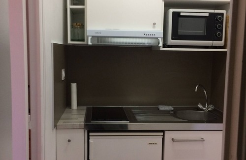 La Bourboule Apartment | Bright studio with balcony and wifi for 2/4 people in the center of town