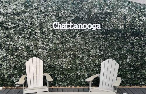 Chattanooga House | Bright stylish home minutes to downtown! New build with HUGE pool/hot tub combo!