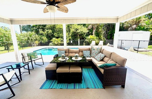 Sebastian Highlands House | Bright, sunny pool home!