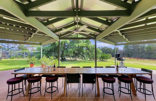 Broke House | Broke in the Vines - 6 bedroom farmhouse on working vineyard