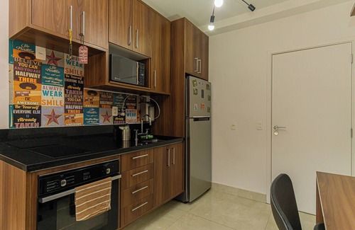 Brooklin Paulista Apartment | Brown New and Amazing Sunset - Leisure Brooklin