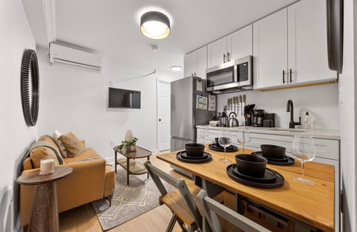 Harlem Apartment | Brownstone 2 Bed with Private Backyard near Subway