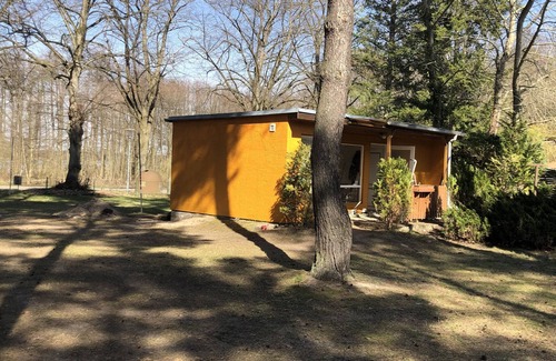 Rheinsberg House | Bungalow 'B 1' with Private Terrace and Wi-Fi