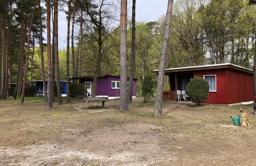 Rheinsberg House | Bungalow 'B 1' with Private Terrace and Wi-Fi