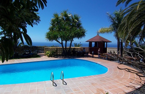 Tazacorte House | Bungalow mit 3 Schlafzimmer, 2 Bäder, Balkon und Terrasse. Meerblick