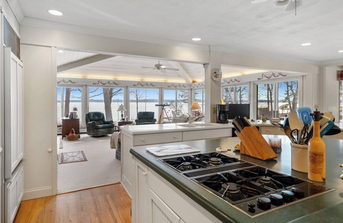 Cheboygan County House | Burt Lake Cottage on Indian Pt, 5 Bed, 4 Bath, Tennis/Pickle Ball Court and Dock