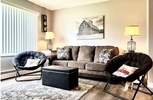 Decorah Apartment | Butterfly Park Retreat #3 - Centrally located to Decorah's Top Attractions!