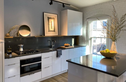 Northampton Apartment | Button's Modern Luxury Walkup Downtown Northampton
