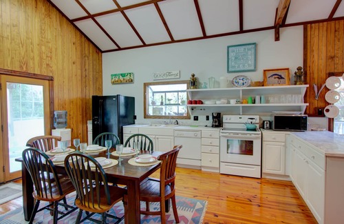 Isle of Palms House | By Boat Only. The Smiley Face House