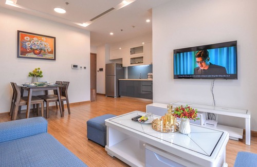 Ngoc Khanh Apartment | căn hộ 2 phòng ngủ ấm áp tại vinhomes metropolis
