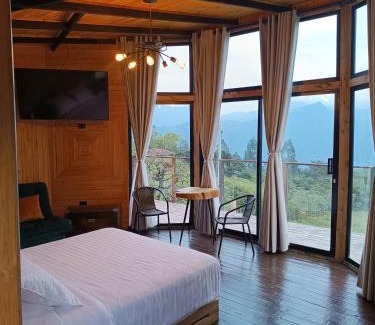 Macheta Ski Chalet | Cabaña al aire libre en Macheta Cundinamarca - Tiny House - Glamping Caelum