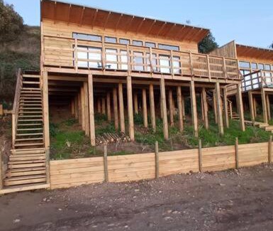 Pelluhue House | Cabaña Orca Lodge Sur frente al mar en Curanipe, Desconéctate para reconectar