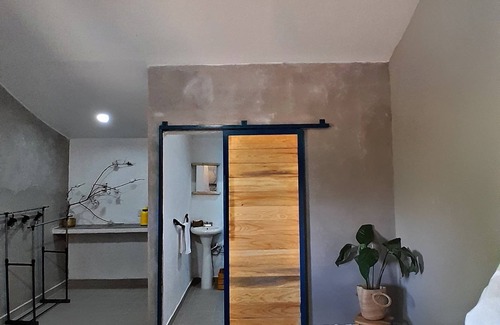 Huasca De Ocampo Cabin | Cabaña Para dos Personas con Chimenea, a 5 Minutos del Centro de Huasca
