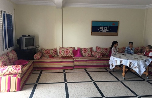 Bouznika Ski Chalet | Cabana at Bouznika beach in Morocco fully equipped to rent per night.