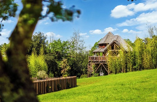 Carsac-Aillac Cabin | Cabane Mayreau with private Jacuzzi - Domaine de Campagnac Spa & Sauna