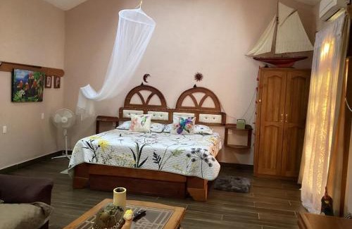 Tuxtla Chico House | cabin Claro luna orchard, swimming pool 70mbps wifi