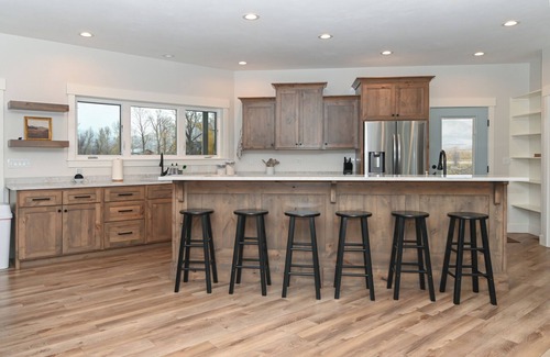 Swan Valley Cabin | Cabin getaway on 10 acres w/wifi and fishing pond in Swan Valley