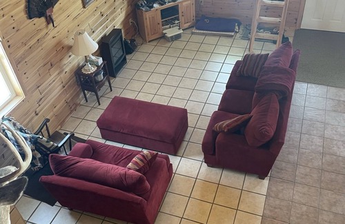 Osage Cabin | Cabin on 130 acres near Park Rapids , ATV trails, Lakes, Country Bar & Grill .