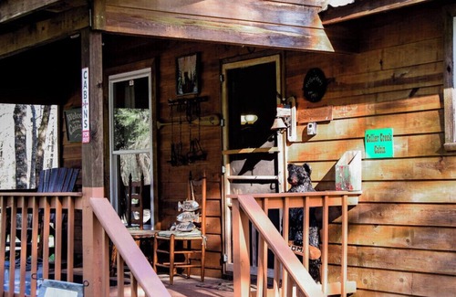 Norman Cabin | Cabin on Collier creek. Go swimming or soaking. Caddo Gap Arkansas
