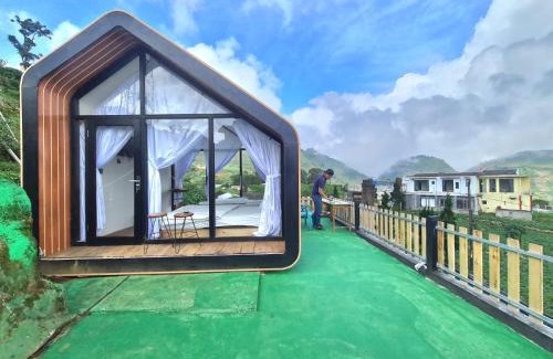 Kejajar Villa | cabin view gunung