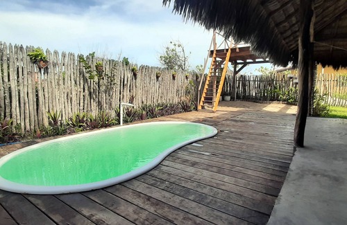 Ponta do Anel Cabin | Cabin with sea view in Maramar.