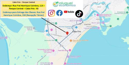Parque Central Apartment | Cabo Frio - Parque Central - Aluguel Econômico