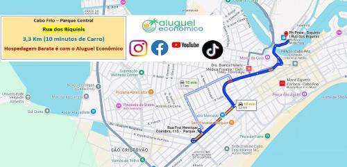 Parque Central Apartment | Cabo Frio - Parque Central - Aluguel Econômico