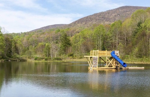 Todd RV Rental | Camp Bigfun: Creekside Cabin Solar Power Off Grid