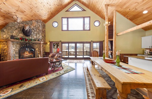 Lake Placid House | Camp Owl's Nest at The Whiteface Club & Resort on Lake Placid