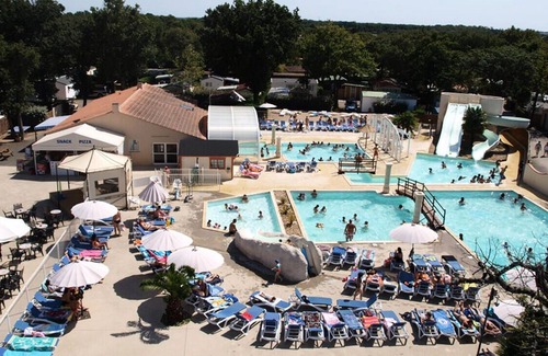 Saint Laurent de la Pree House | Camping Les Charmilles**** - 3-room mobile home for 4 people