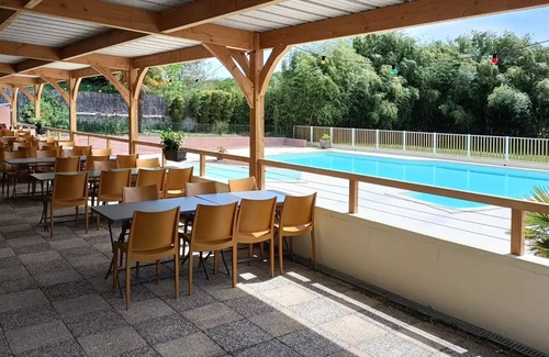 Saint-Gaultier Ski Chalet | Camping L'Oasis du Berry * - Chalet 4 persons