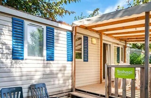Castelnau-de-Montmiral House | Camping Le Chêne Vert*** - Cozy 4-Room Mobile Home for 6 People