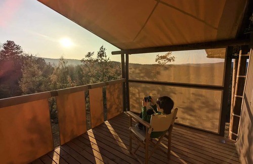 Belloc House | Camping le Roc del Rey* - Jungle lodge 3 rooms 4 people without bathroom