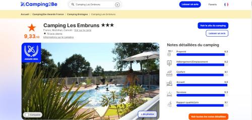 Camoel Other | CAMPING LES EMBRUNS 3*
