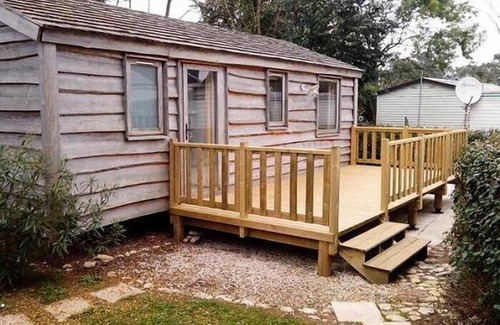 Rivedoux-Plage House | Camping Les Fougères* - Mobile Home 4 Rooms 6 People