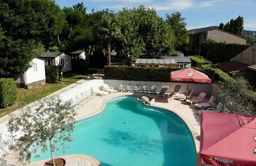 Salavas House | Camping maeva Escapades Le Casque Roi * - Mobil Home Grand Confort 3 Rooms 4 People Air Conditioning + TV