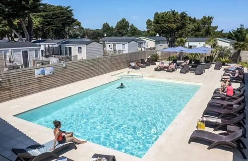 Ars-en-Re House | Camping Romanée Le Campiotel des Dunes * - PREMIUM mobile home - 3 bedrooms for 6 people