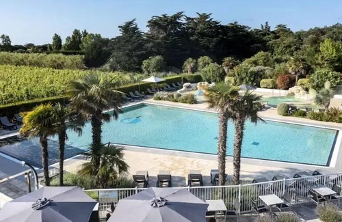 Ars-en-Re House | Camping Romanée Le Cormoran* - COMFORT mobile home - 3 bedrooms for 6 people