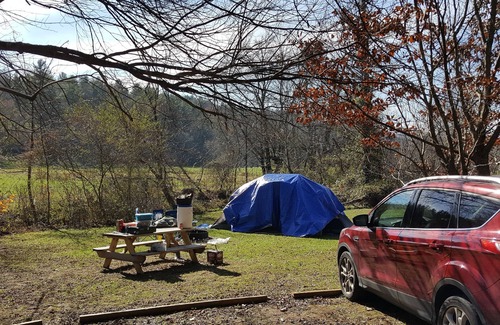 Penrose RV Rental | Campsite #3! Tent camping near Dupont State Forest!